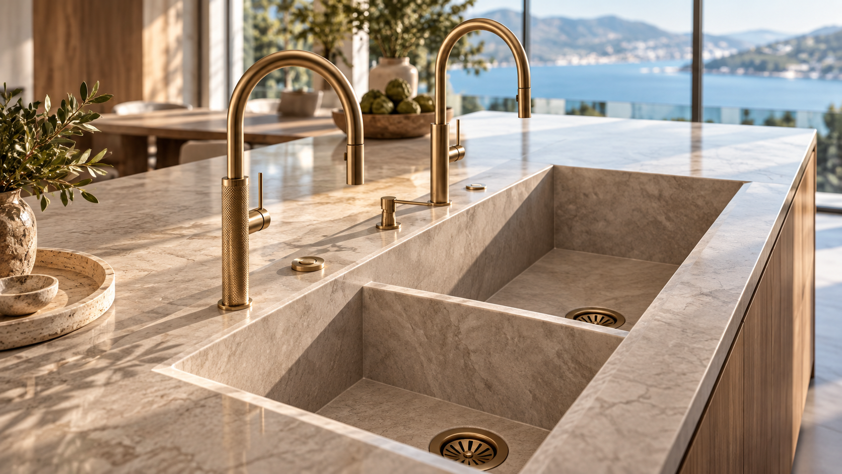 Double Bowl Kitchen Sinks