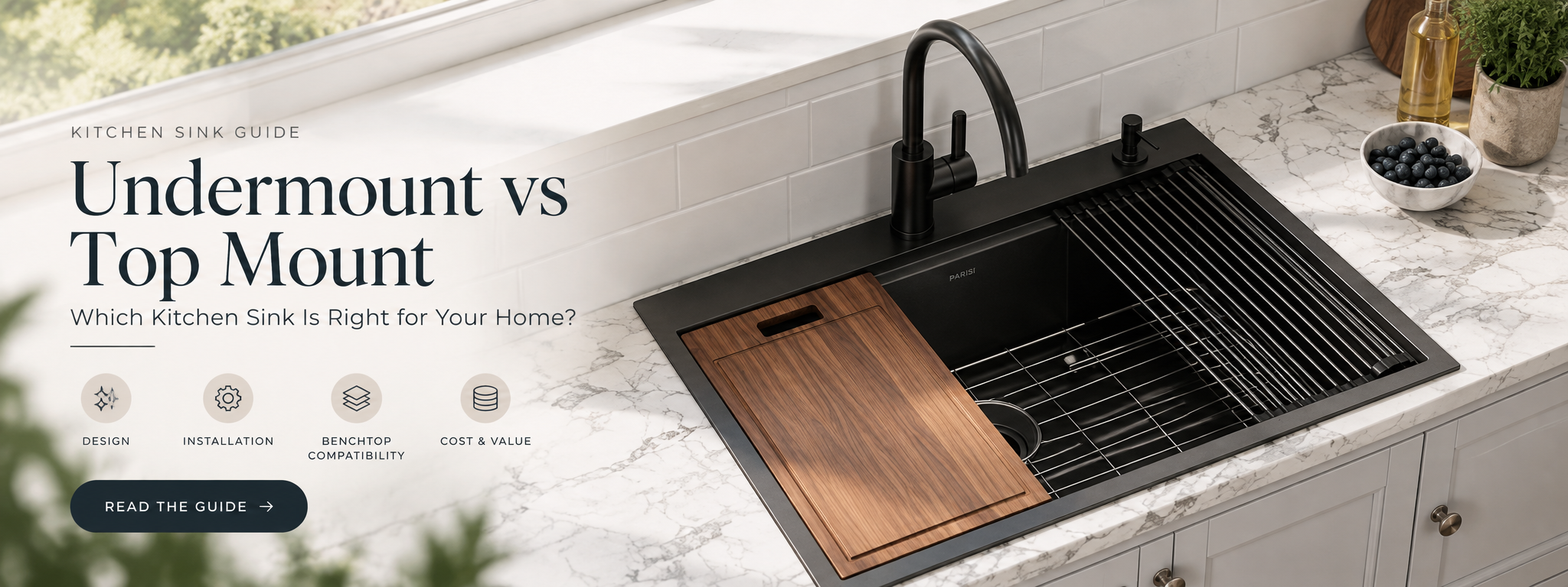 Undermount vs Top Mount Kitchen Sink: Which Is Better?