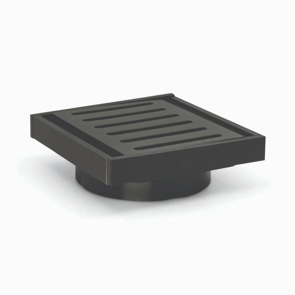 Brushed Ezy Flow Guard Floor Waste 100*100*14mm