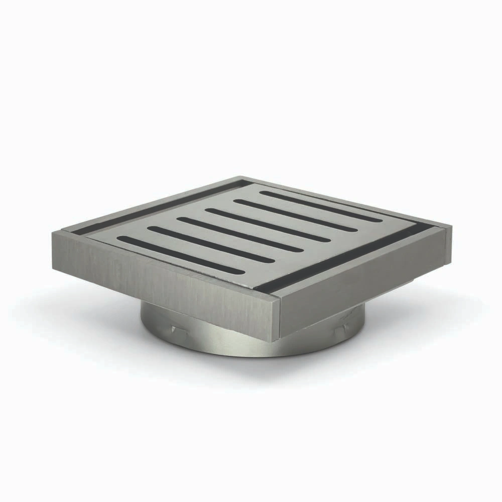 Gun Metal Ezy Flow Guard Floor Waste 100*100*14mm