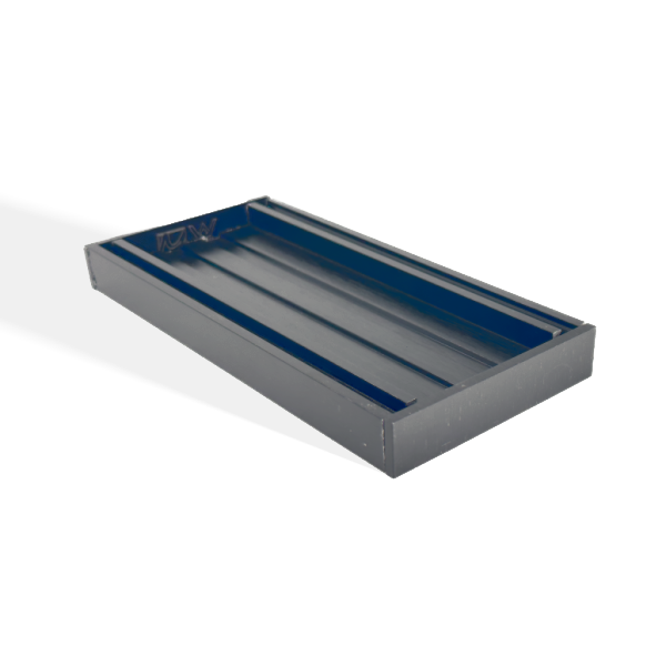 Brushed Ezy Flow Tile Insert Grate 100x100x21mm