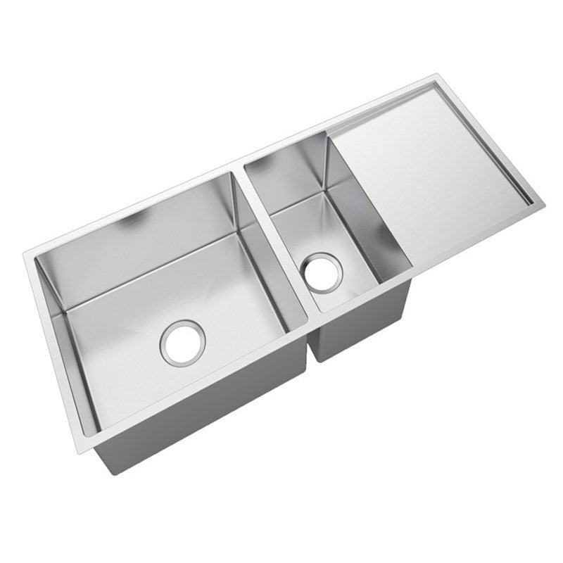 Stainless Steel 1 & 1/2 Bowl Kitchen Sink 1160x460x230mm