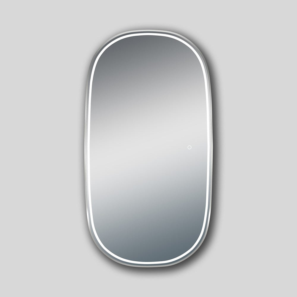 Framed LED Dressing Mirror 1200x650mm