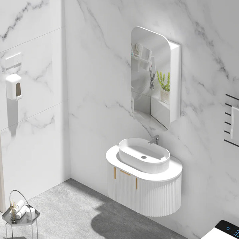 Carysil Earls 450x900mm Matte Squircle Shaving Cabinet
