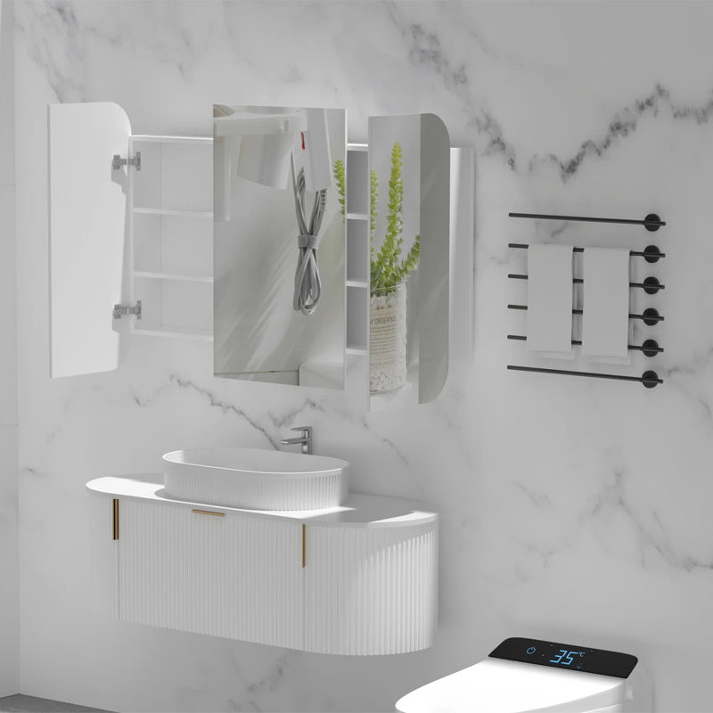 Carysil 1200x800mm Grand Matte Shaving Cabinet
