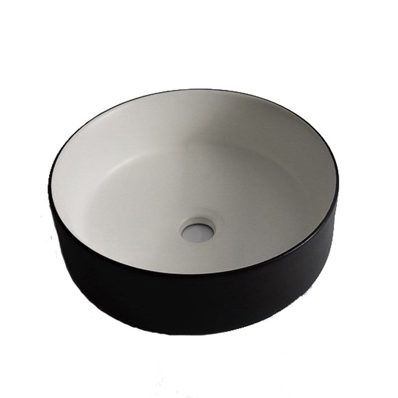 Textured Exterior & Matte Interior Above Counter Basin 360x360x125mm