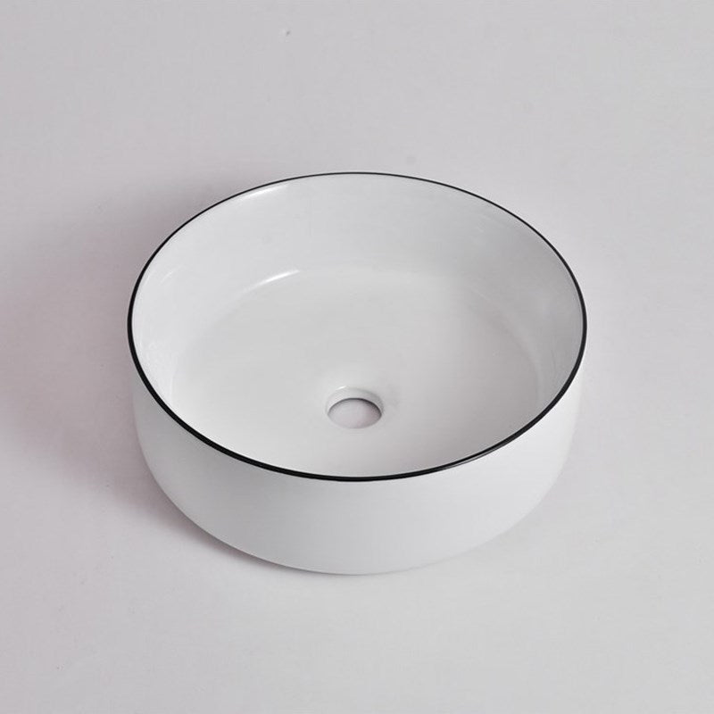 Gloss with Rim Above Counter Basin 360x360x125mm
