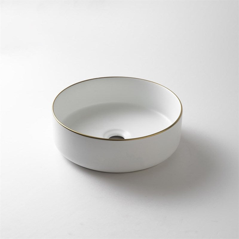 Matte with Rim Above Counter Basin 360x360x125mm