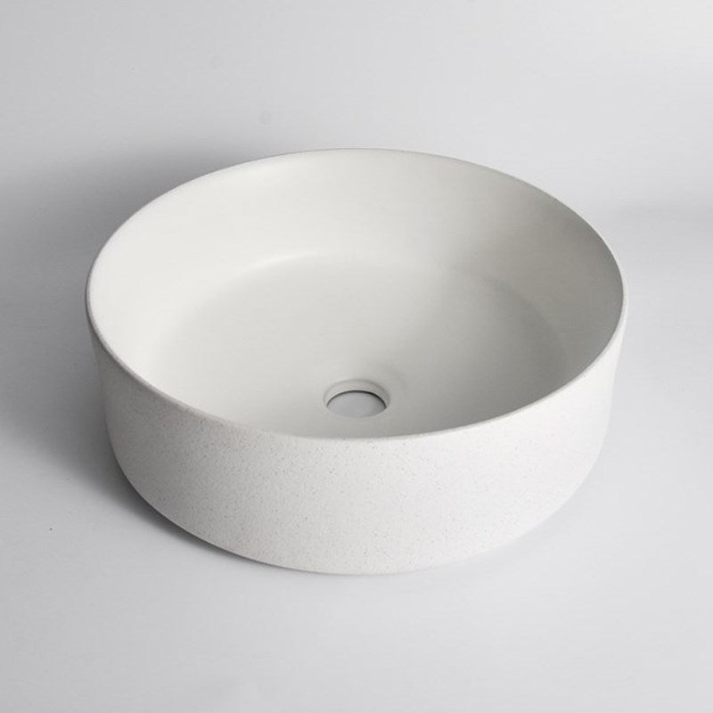 Textured Exterior & Matte Interior Above Counter Basin 360x360x125mm