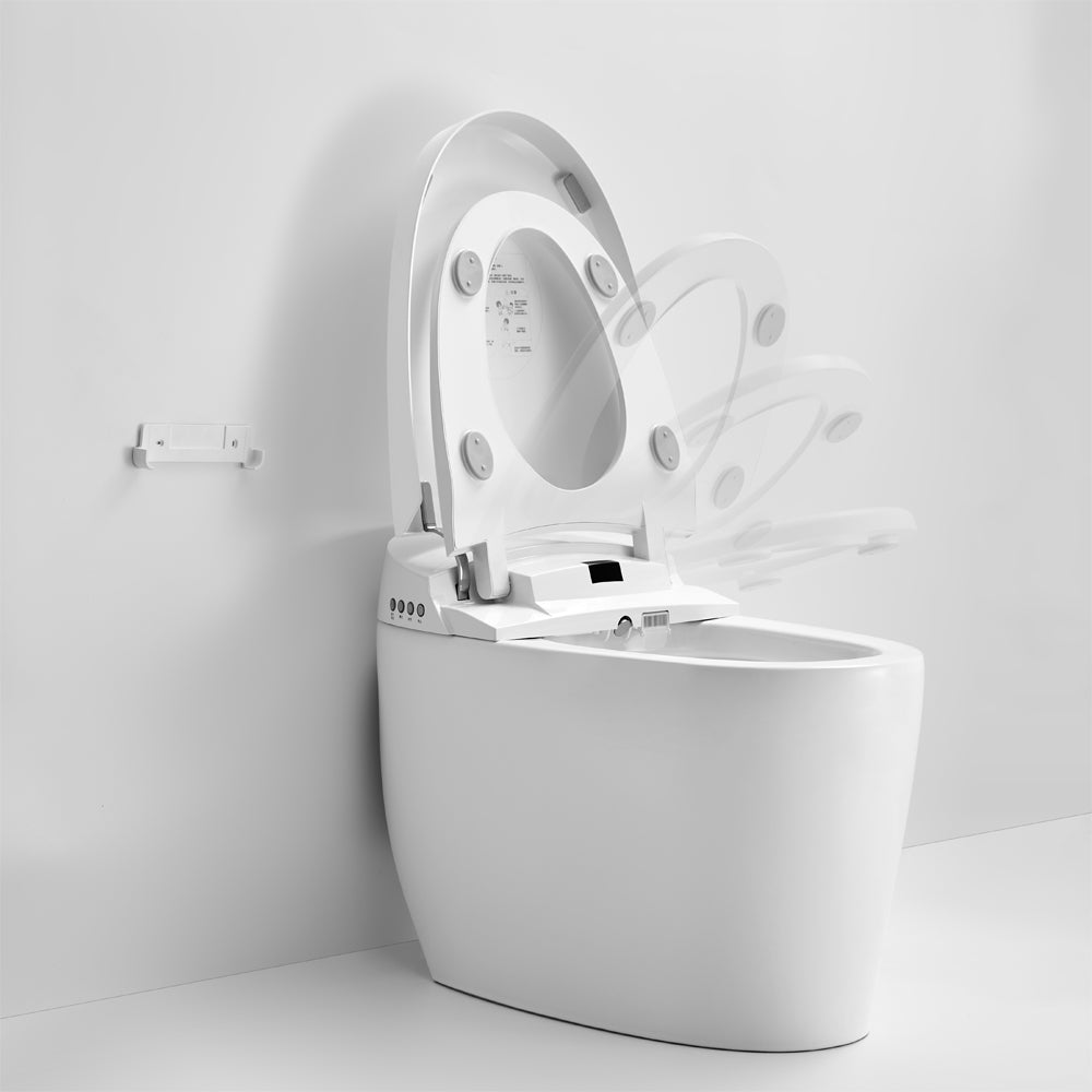 Instant Heating Jet Siphon Flushing Smart Toilet 670x405x490mm