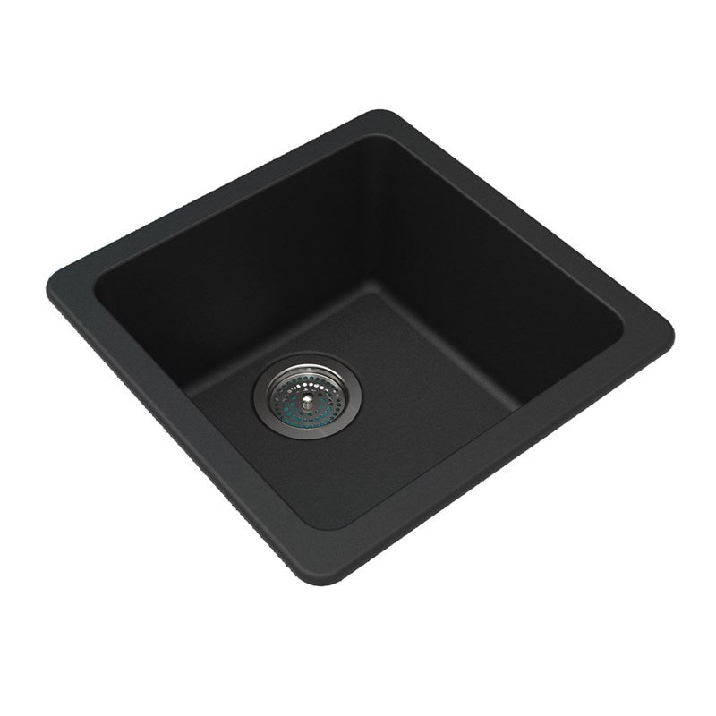 Granite Single Bowl Kitchen Sink 422x422x203mm