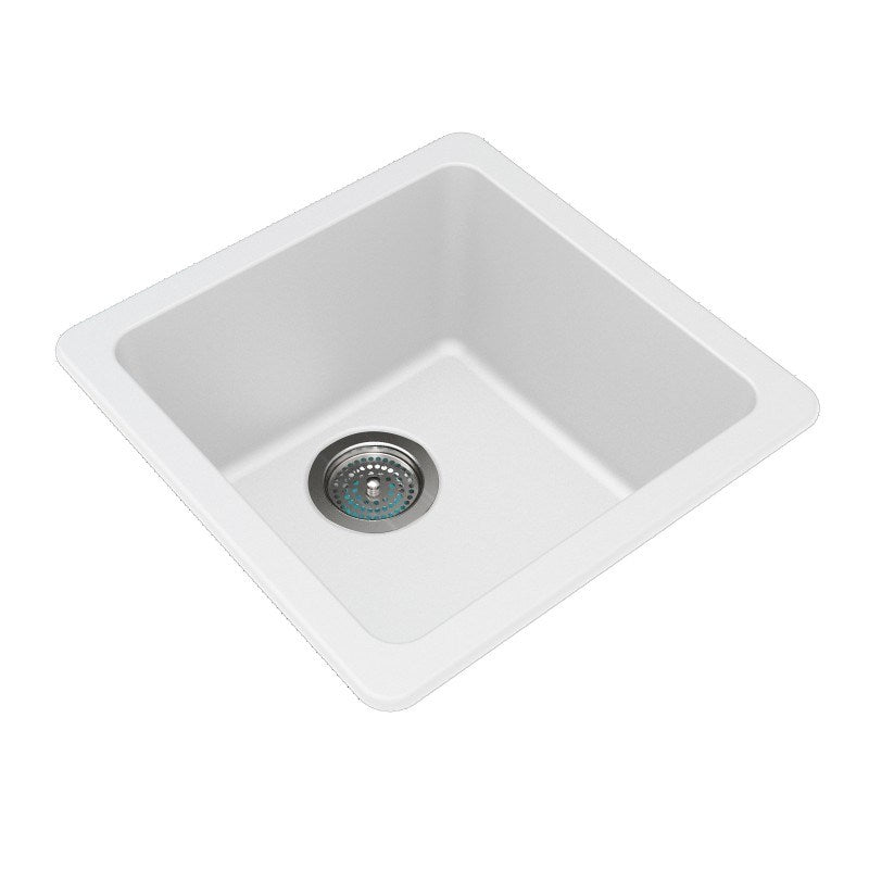Granite Single Bowl Kitchen Sink 422x422x203mm