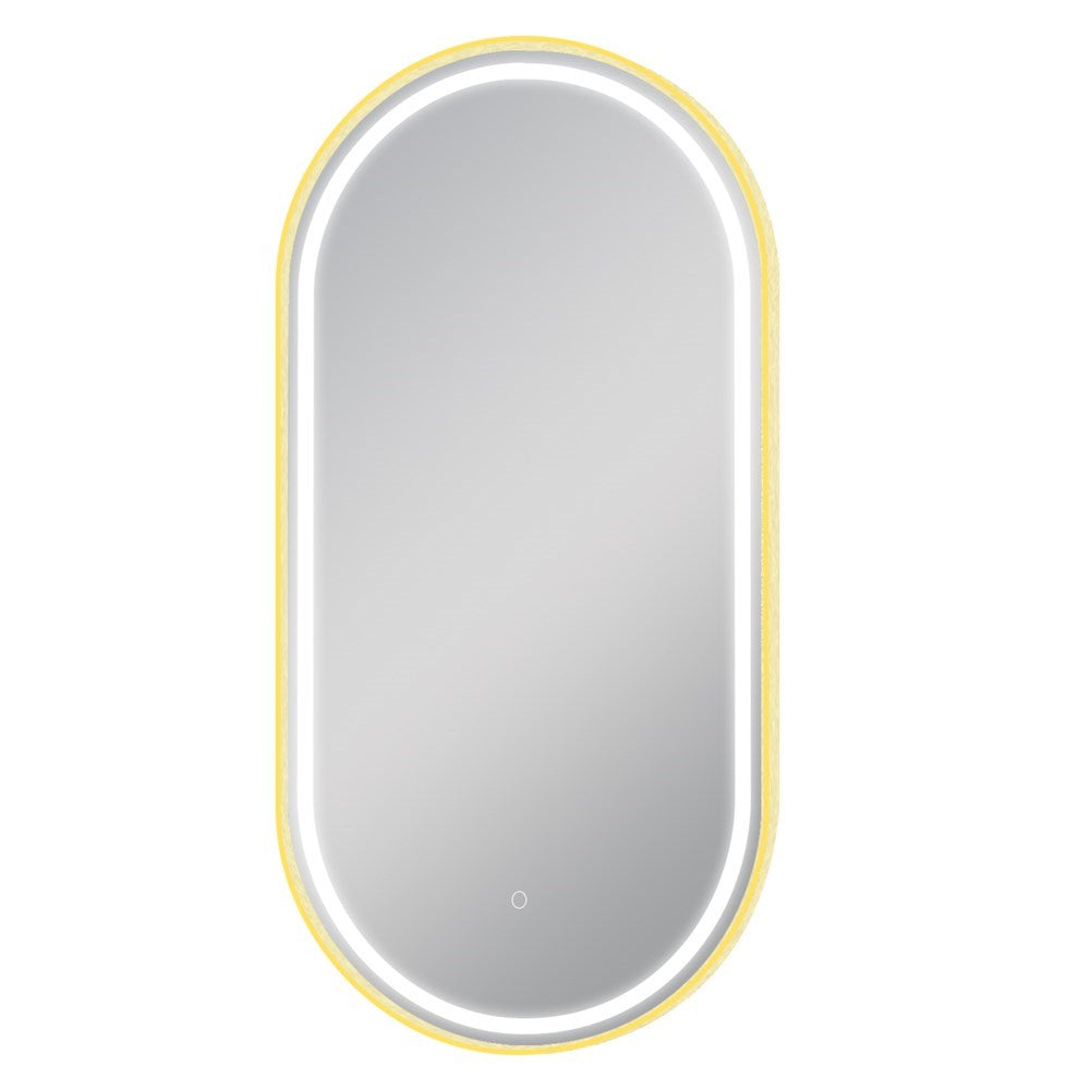 Matte Framed LED Dressing Mirror 500x1000mm