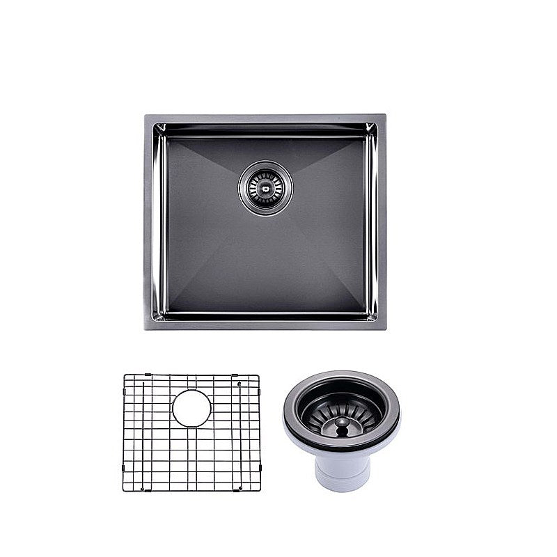 Stainless Steel PVD Single Bowl Kitchen Sink 510x450x230mm