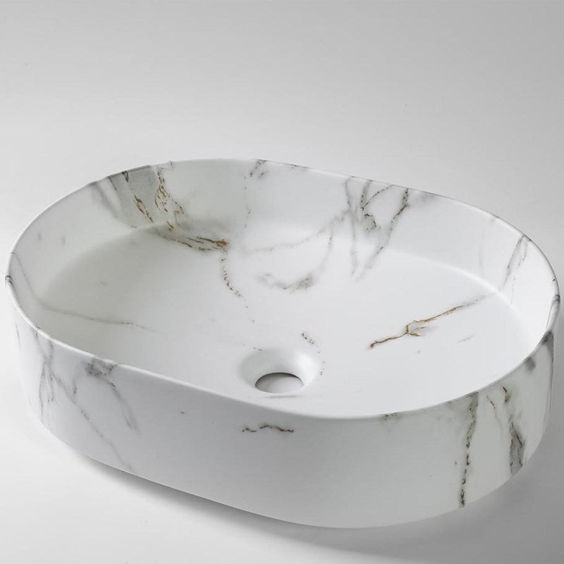 Matte Above Counter Basin 520x370x135mm