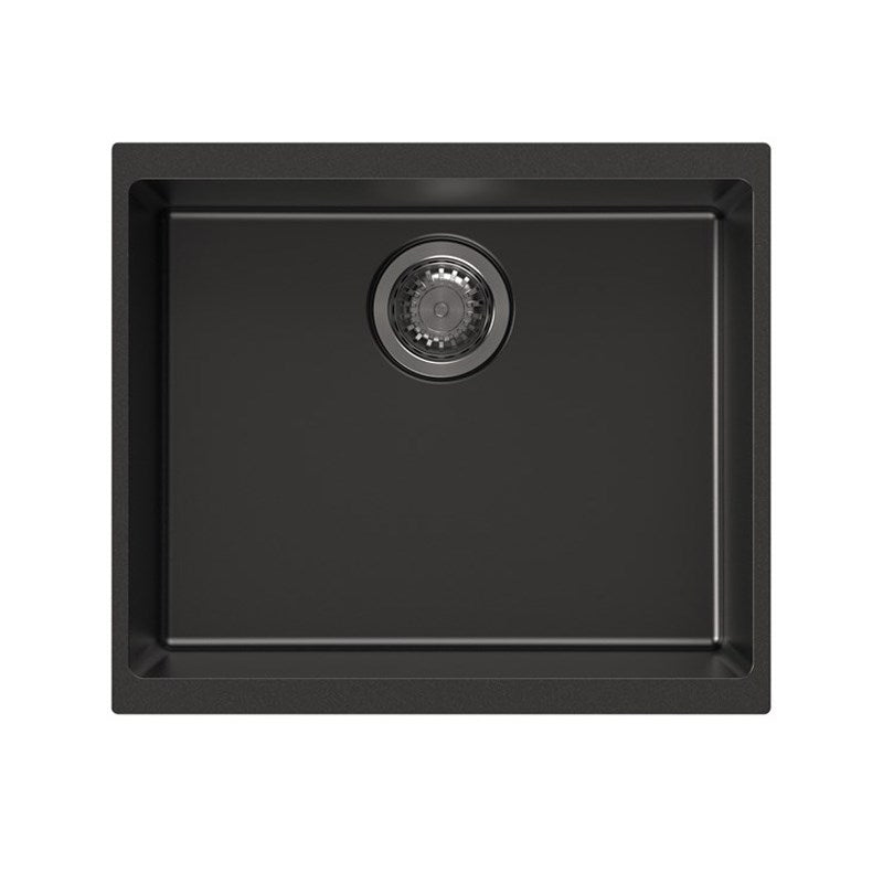 Carysil Granite Single Bowl Kitchen Sink 530x460x220mm