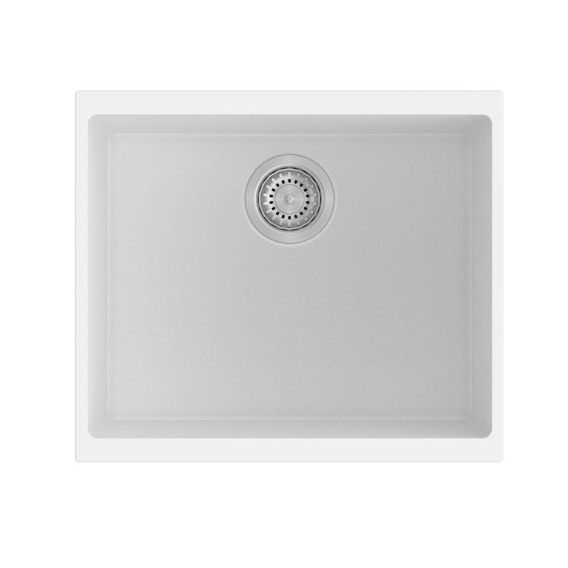 Carysil Granite Single Bowl Kitchen Sink 530x460x220mm