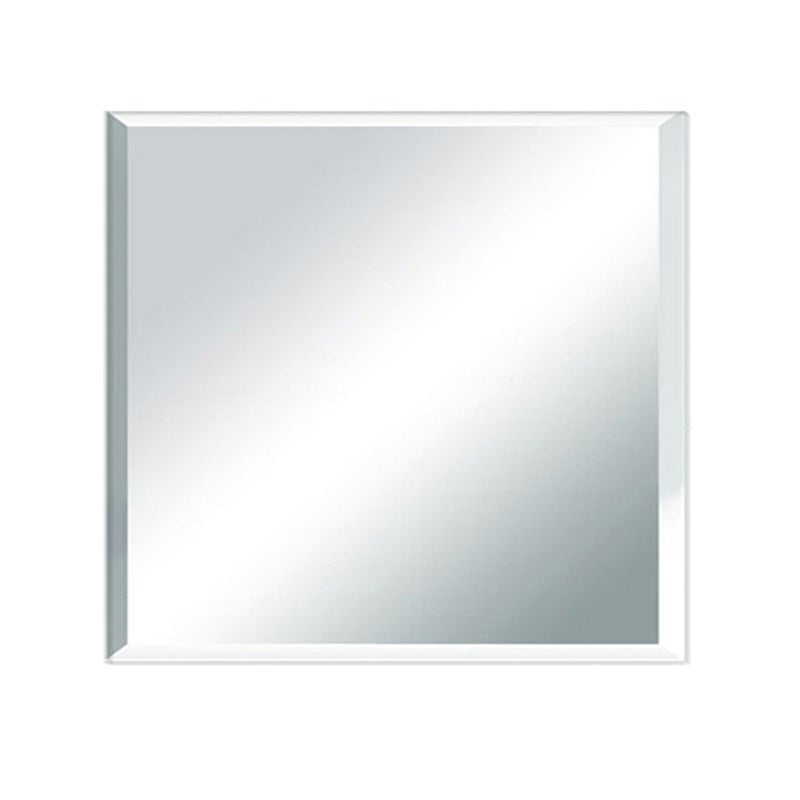 Bevel Edge Round Plain Mirror 600mm
