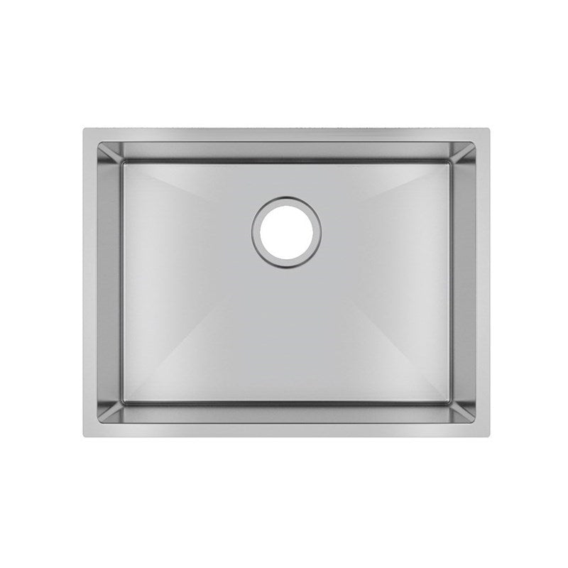 Stainless Steel Single Bowl Kitchen Sink 600x450x300mm