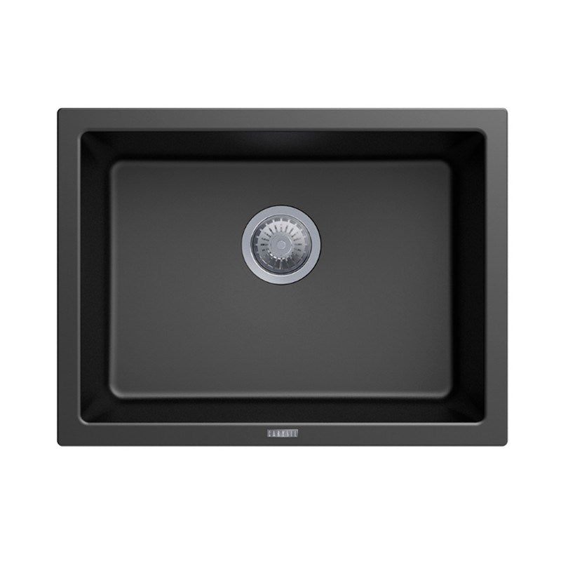 Carysil Granite Single Bowl Kitchen Sink 610x457mm