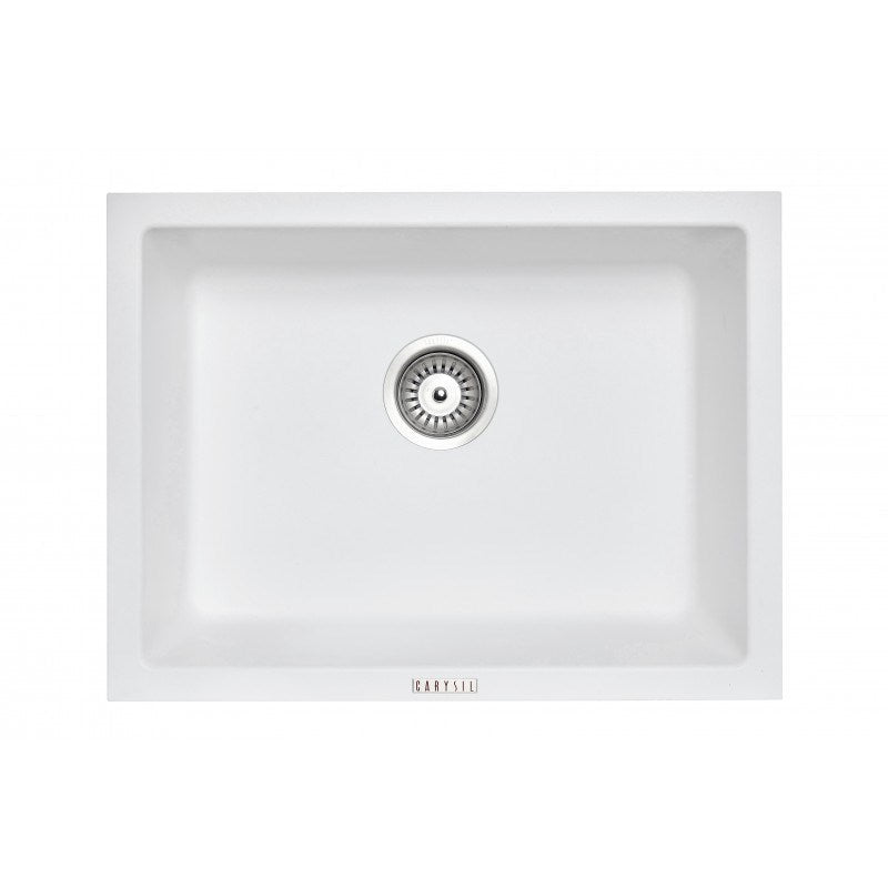 Carysil Granite Single Bowl Kitchen Sink 610x457mm