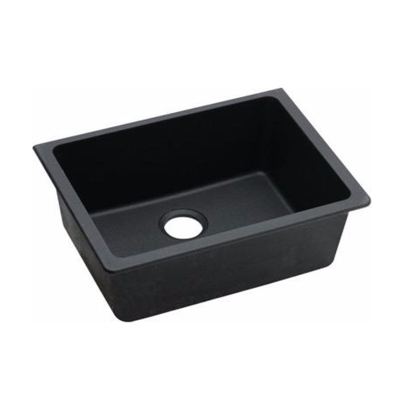 Granite Single Bowl Undermount Kitchen Sink 635x469x241mm
