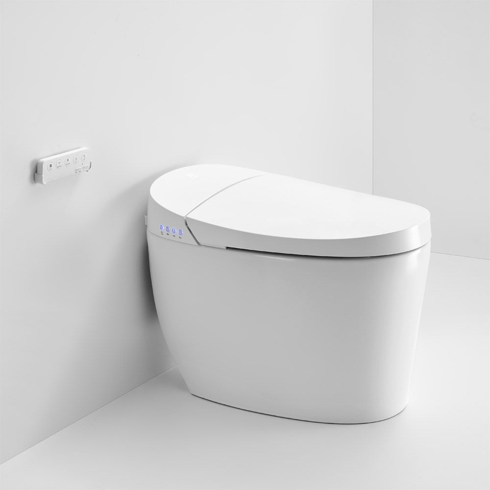 Instant Heating Jet Siphon Flushing Smart Toilet 670x405x490mm