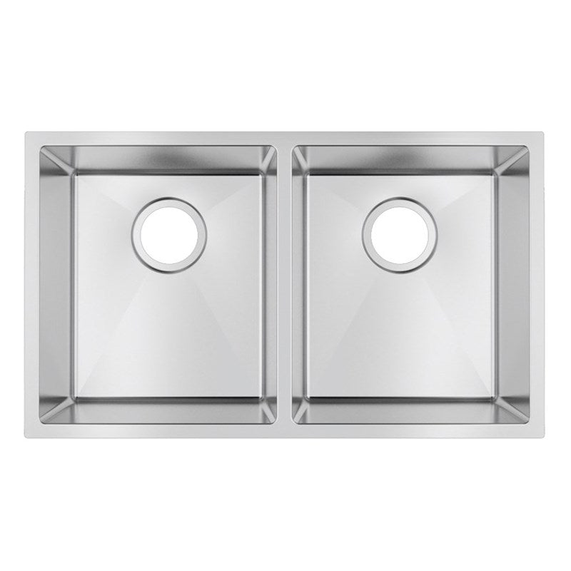 Stainless Steel Double Bowl Kitchen Sink 740x440x200mm