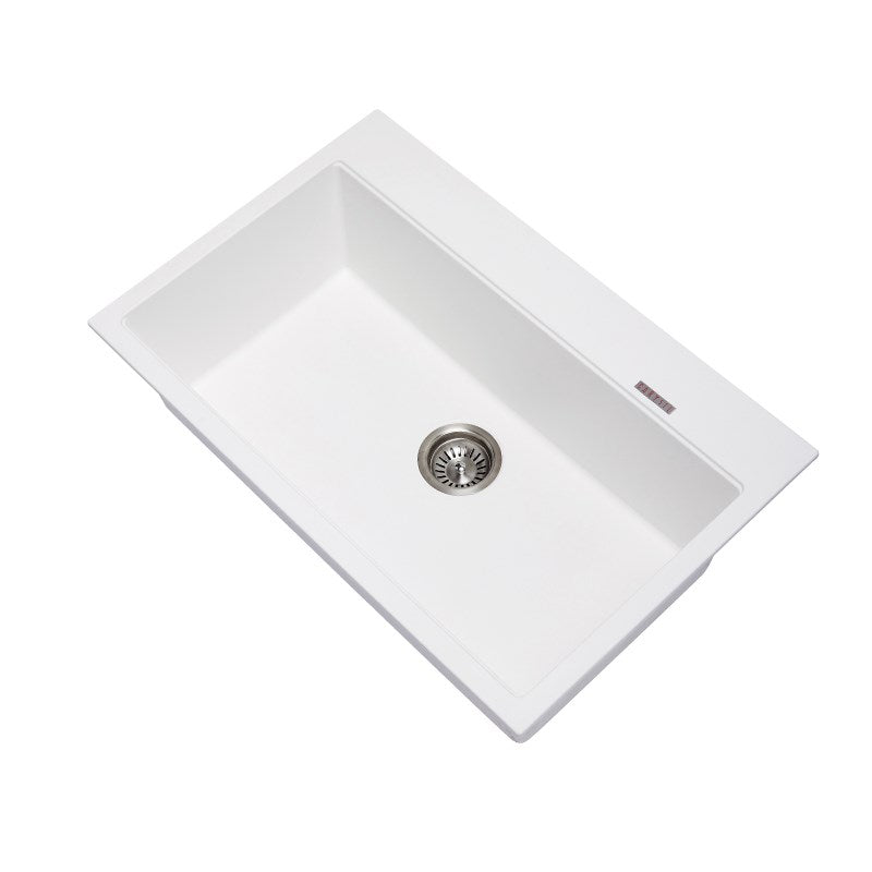 Carysil Granite Single Bowl Kitchen Sink 780x510x220mm