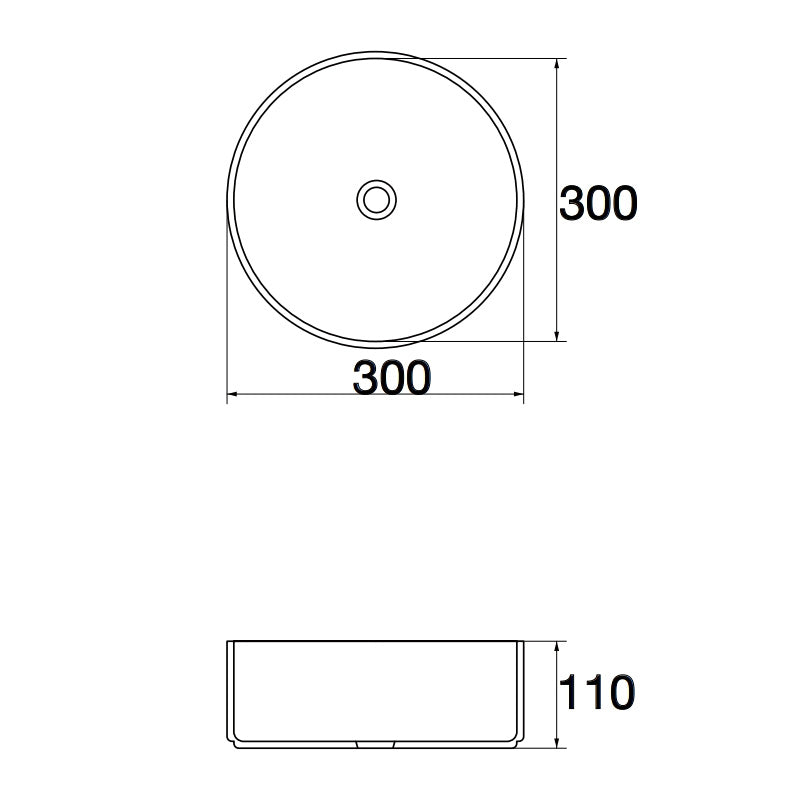 Matte Pink Above Counter Basin 300x300x110mm