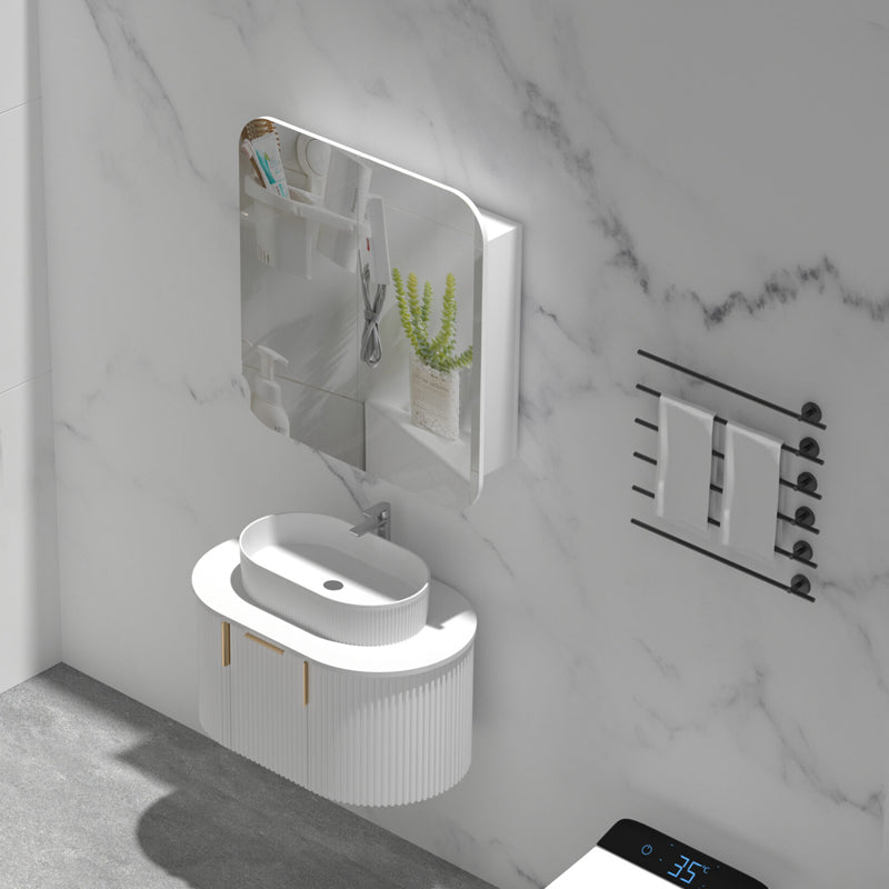 Carysil 750x800mm Grand Matte Shaving Cabinet