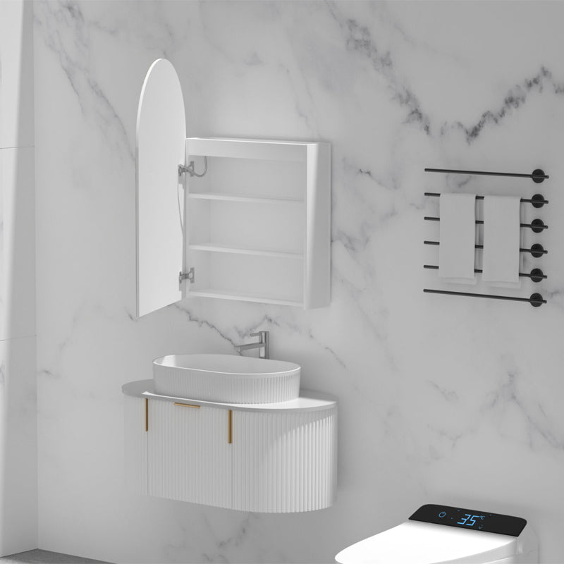 Carysil Imperial 600x900mm Matte Arch LED Shaving Cabinet