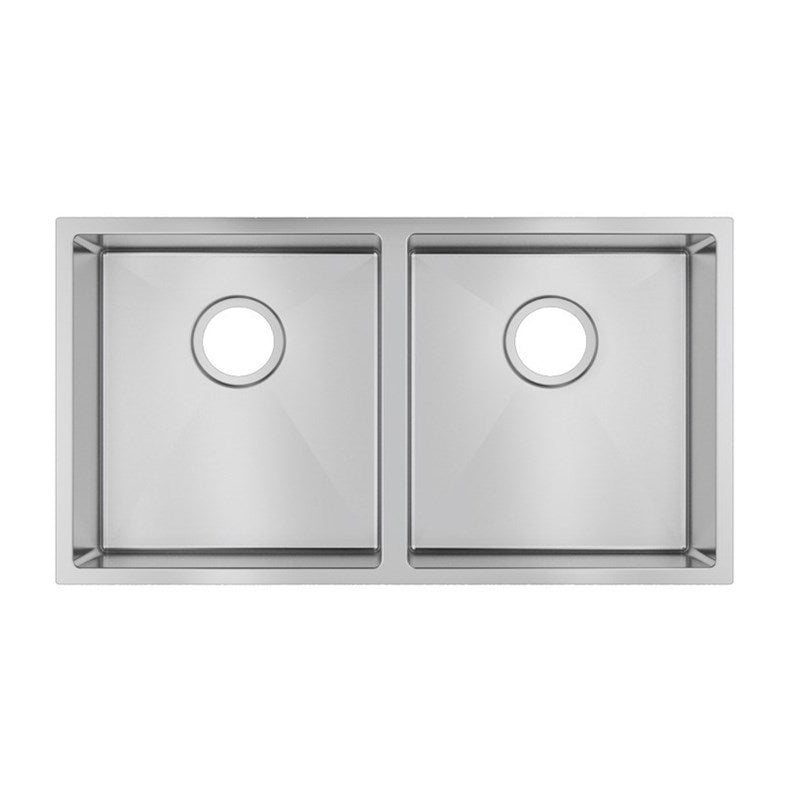 Stainless Steel Double Bowl Kitchen Sink 820x457x230mm