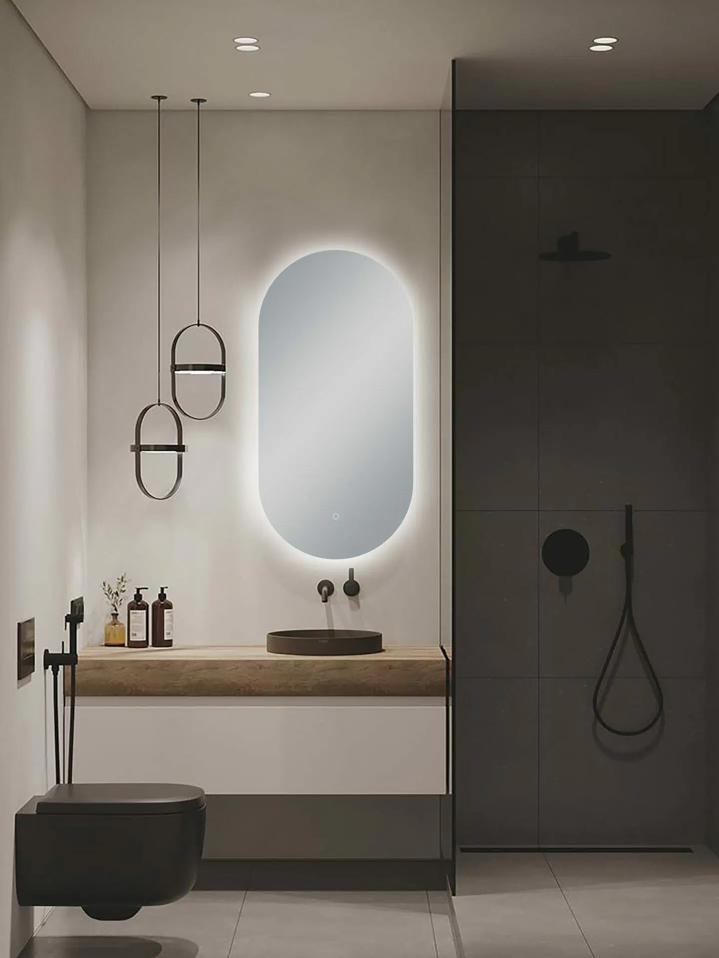 LED Mirror 450x900mm