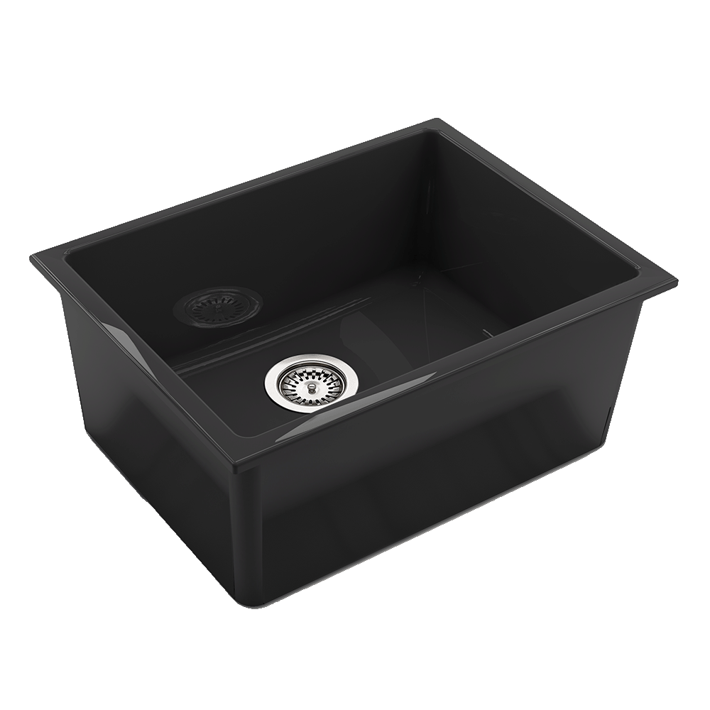 Chambord CONSTANCE Large Bowl Fireclay Black