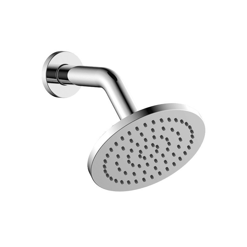 ABS 150mm Round Shower with 190mm Arm