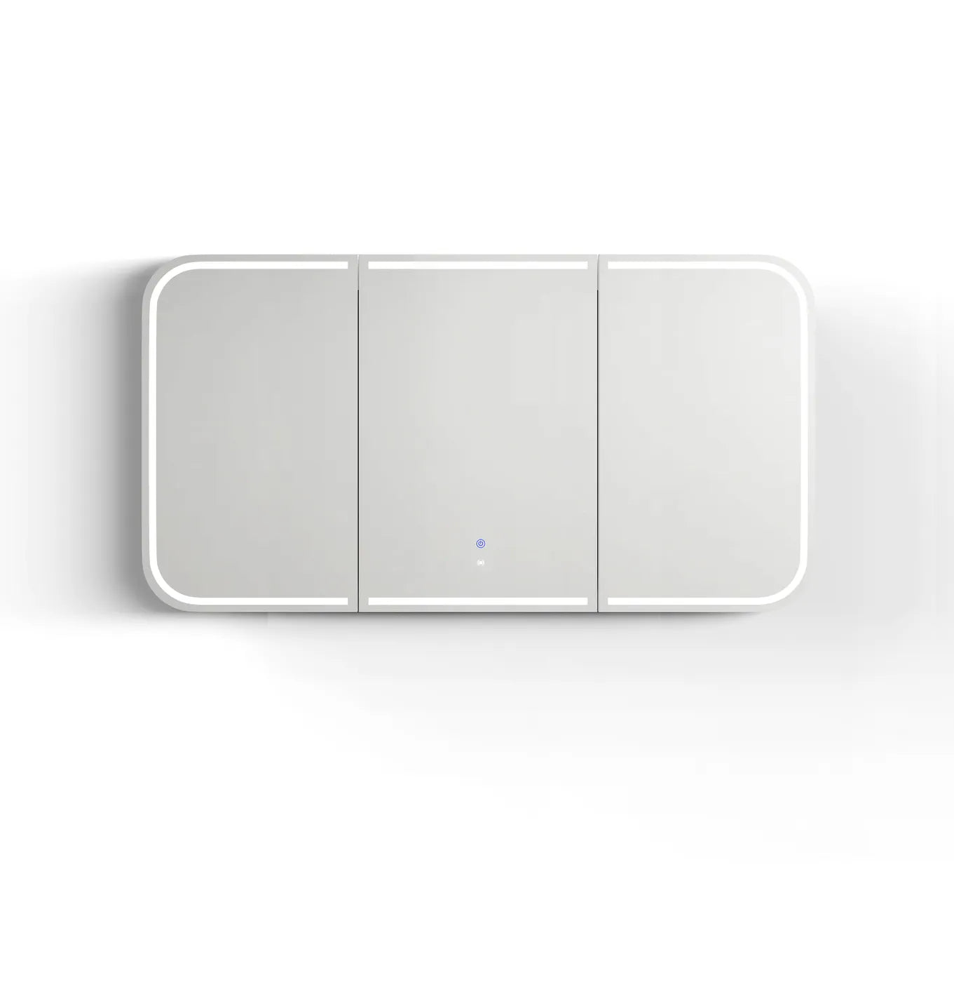 LED Newport 1500(W)x750(H) Black Oak Shaving Cabinet - Premium Edition