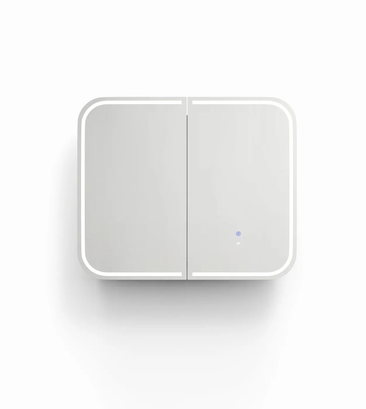 LED Newport 900(W)x750(H) Black Oak Shaving Cabinet - Premium Edition