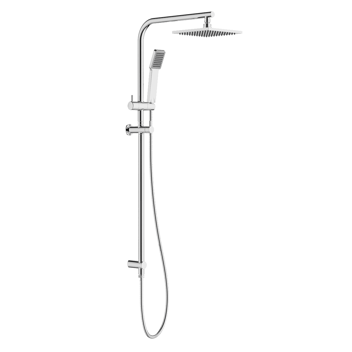Arch Rain & Hand Shower ensemble - Chrome