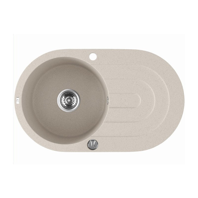 Granite Single Bowl Kitchen Sink 470x780x204mm