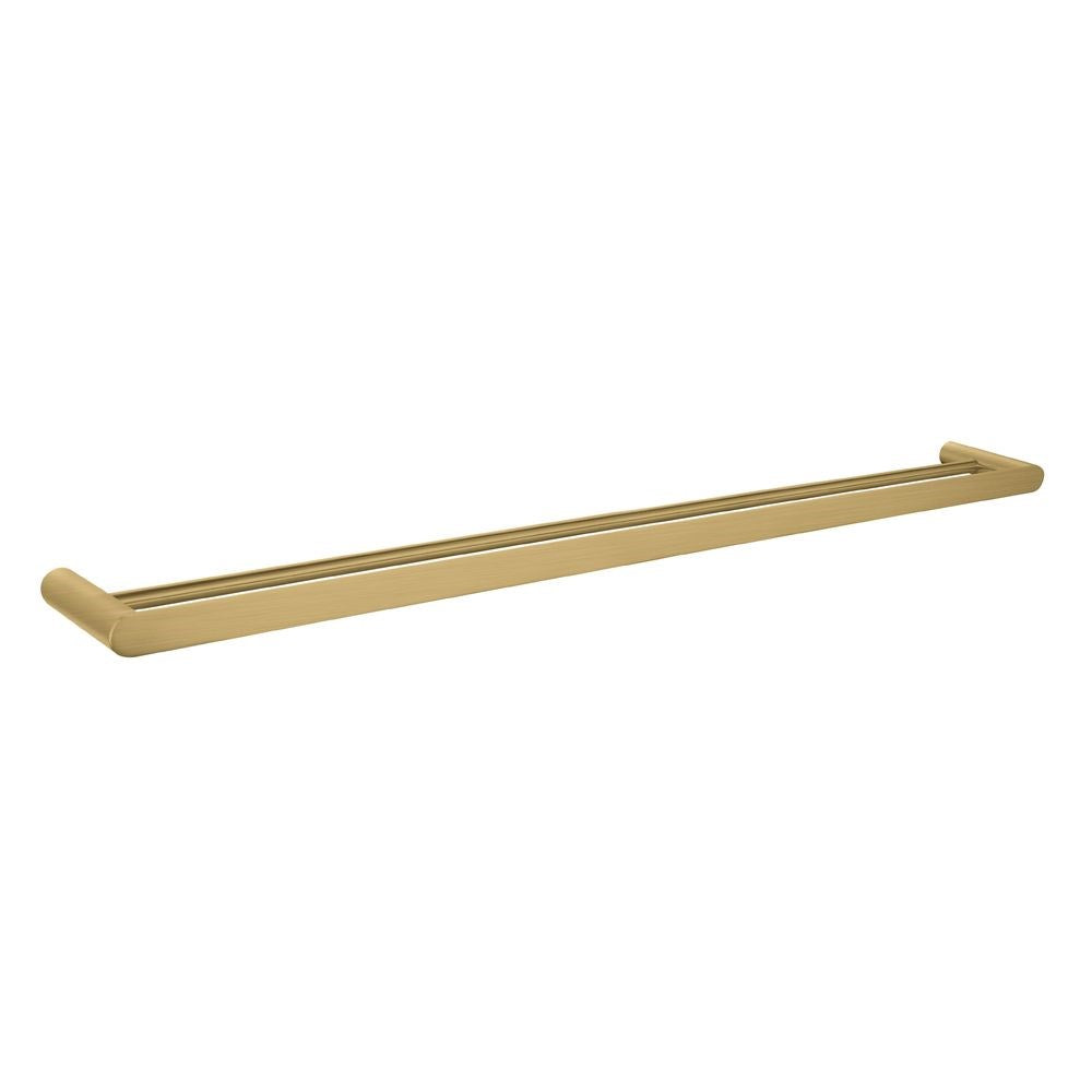 Bellino Brushed Yellow 800mm Double Towel Rail