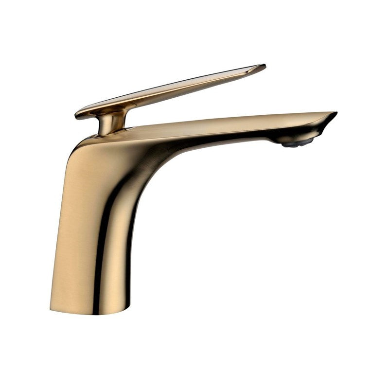 Bellino Brushed Yellow Basin Mixer Tap