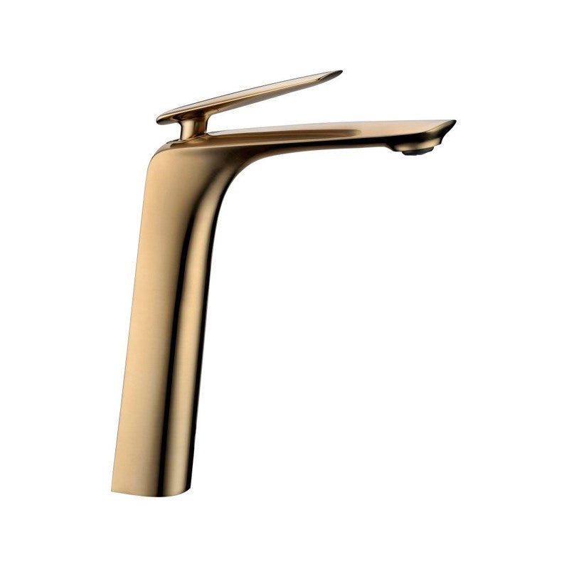Bellino Brushed Yellow Tall Basin Mixer