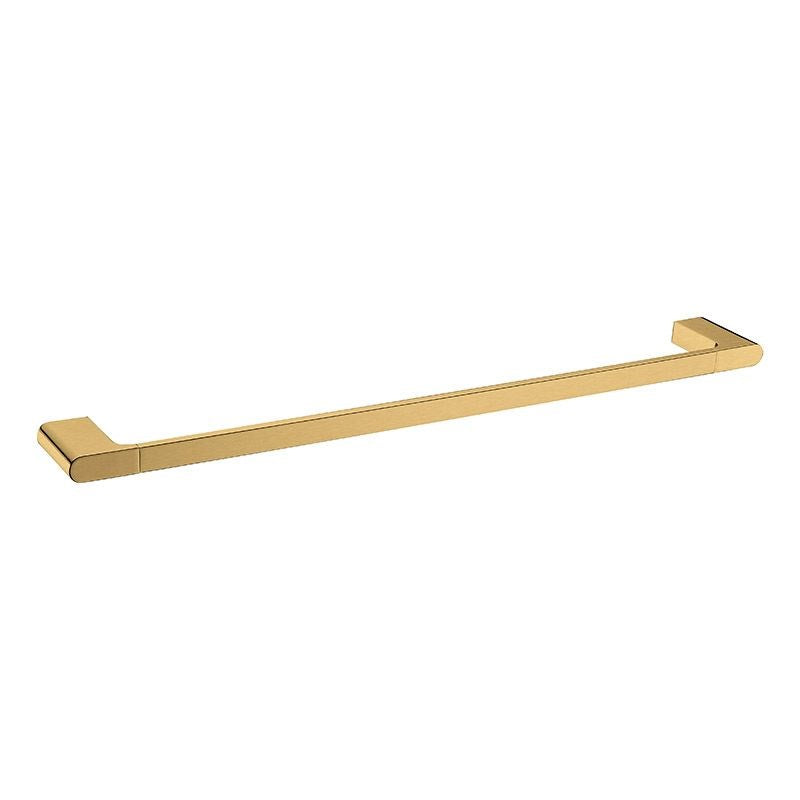 Bellino Brushed Yellow Zinc Alloy 800mm Single Towel Rail
