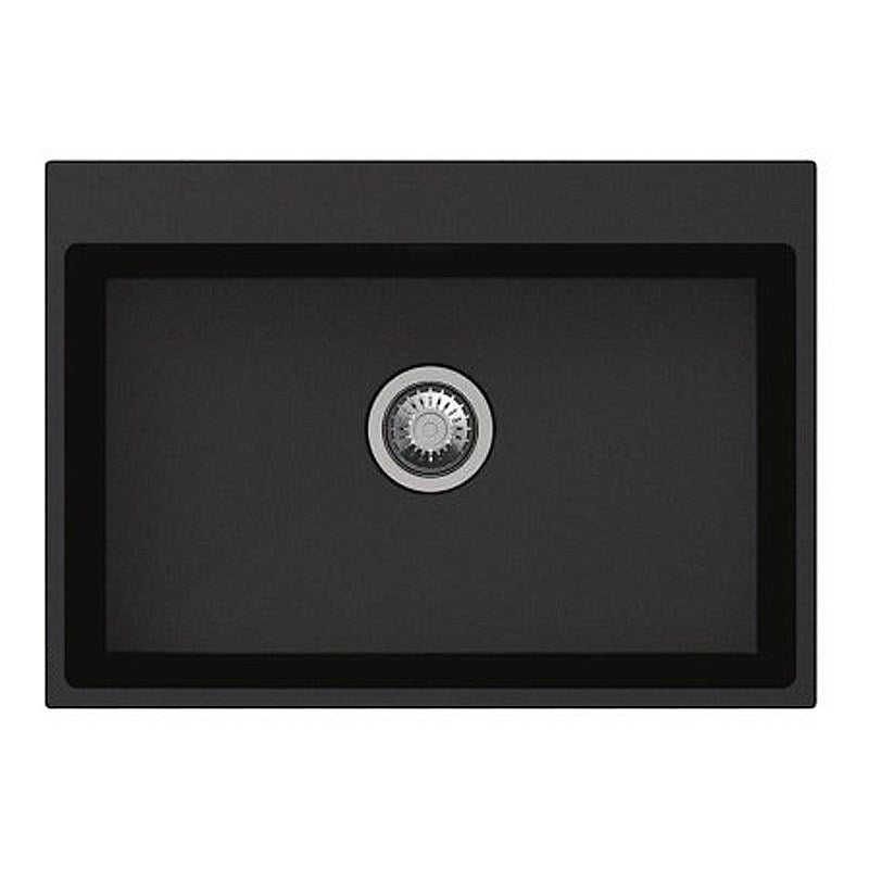 Carysil Waltz 680 Granite Single Bowl Stone Kitchen Sink 680*500*220mm