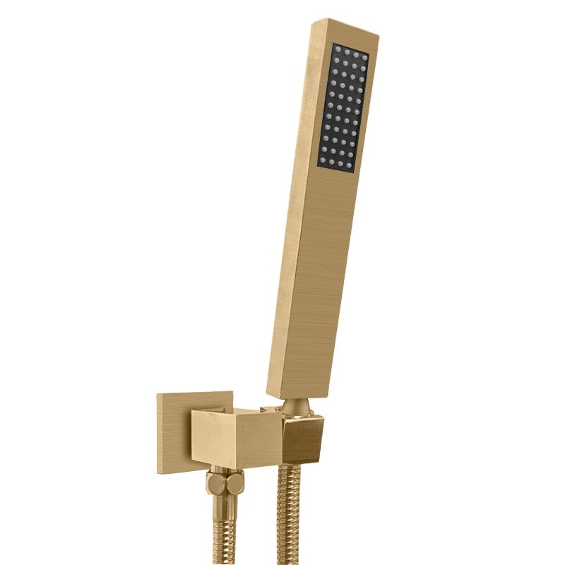 Shower Rail with Handheld Shower
