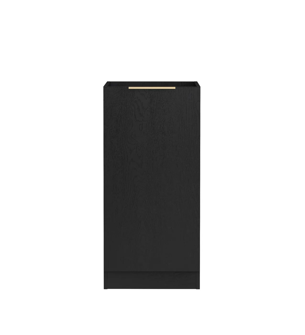 Byron/Bondi Black Oak Base Laundry Cabinet with Stone Top and Sink 1060x600x900