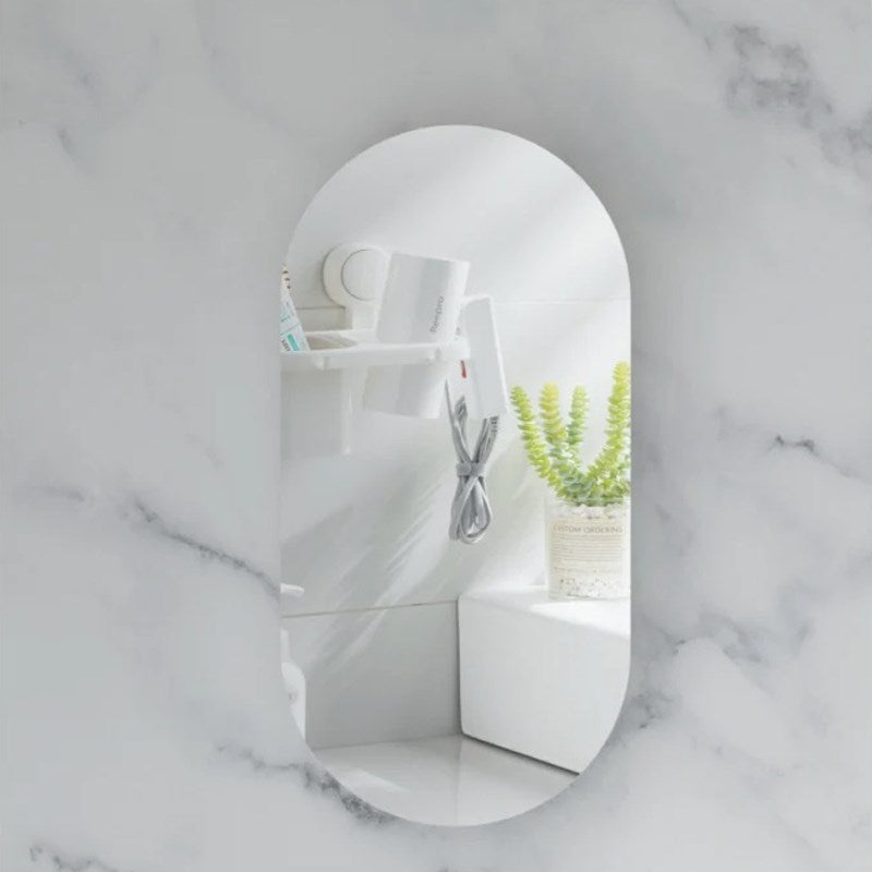 Carysil Noble 450x900mm Matte Oval Shaving Cabinet