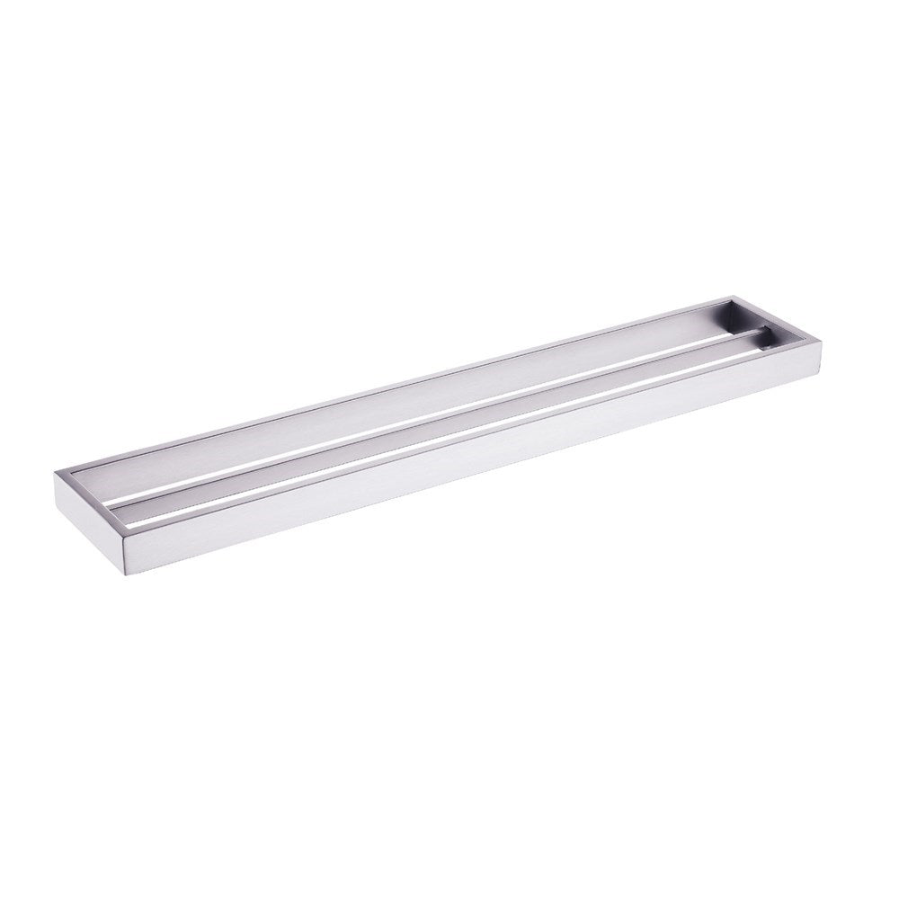 Cavallo Square Double Towel Rail 800mm