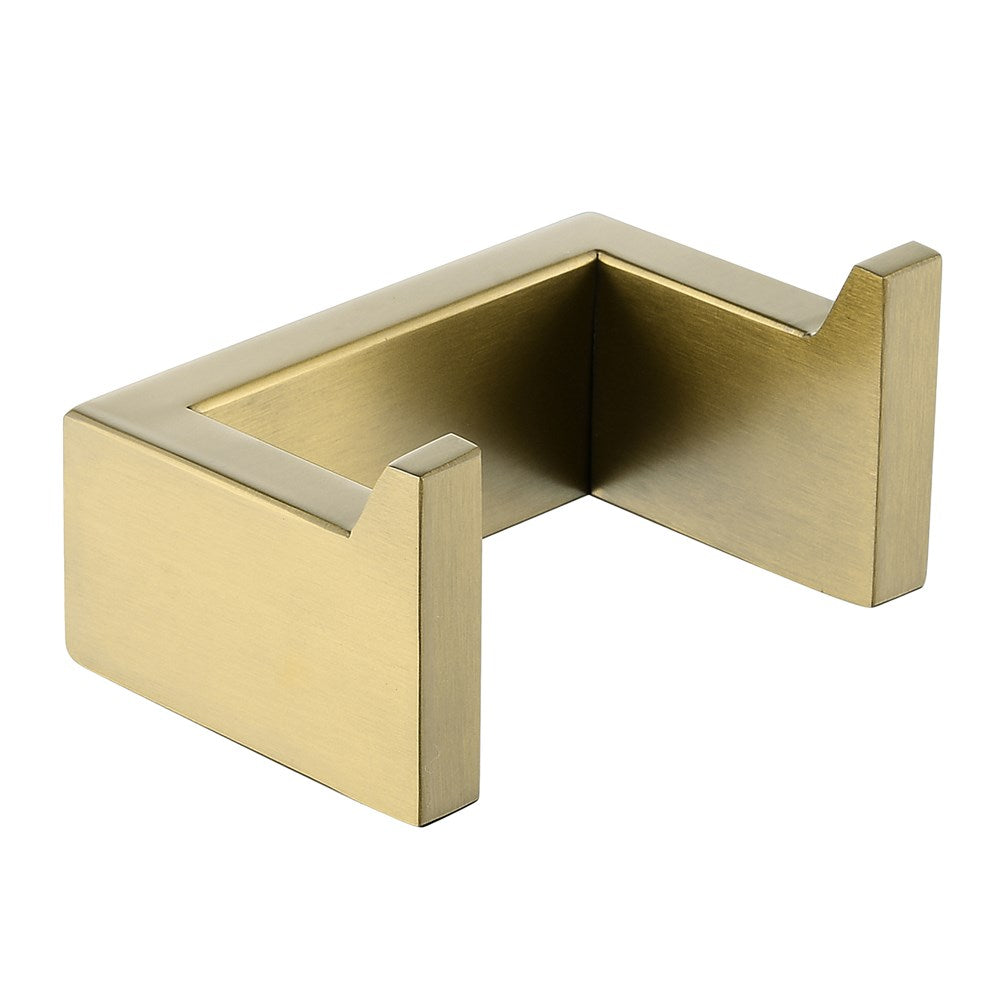 Cavallo Brushed Yellow Square Robe Hook